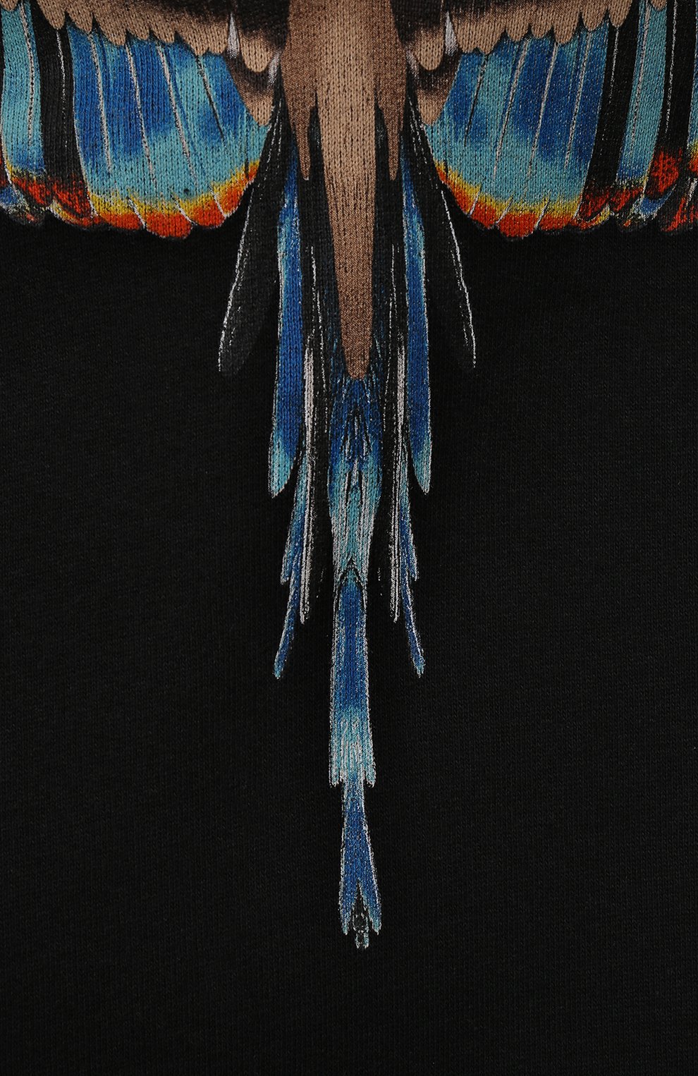 Хлопковое худи MARCELO BURLON KIDS OF MILAN, арт. CBBB001F21FLE003, фото 3