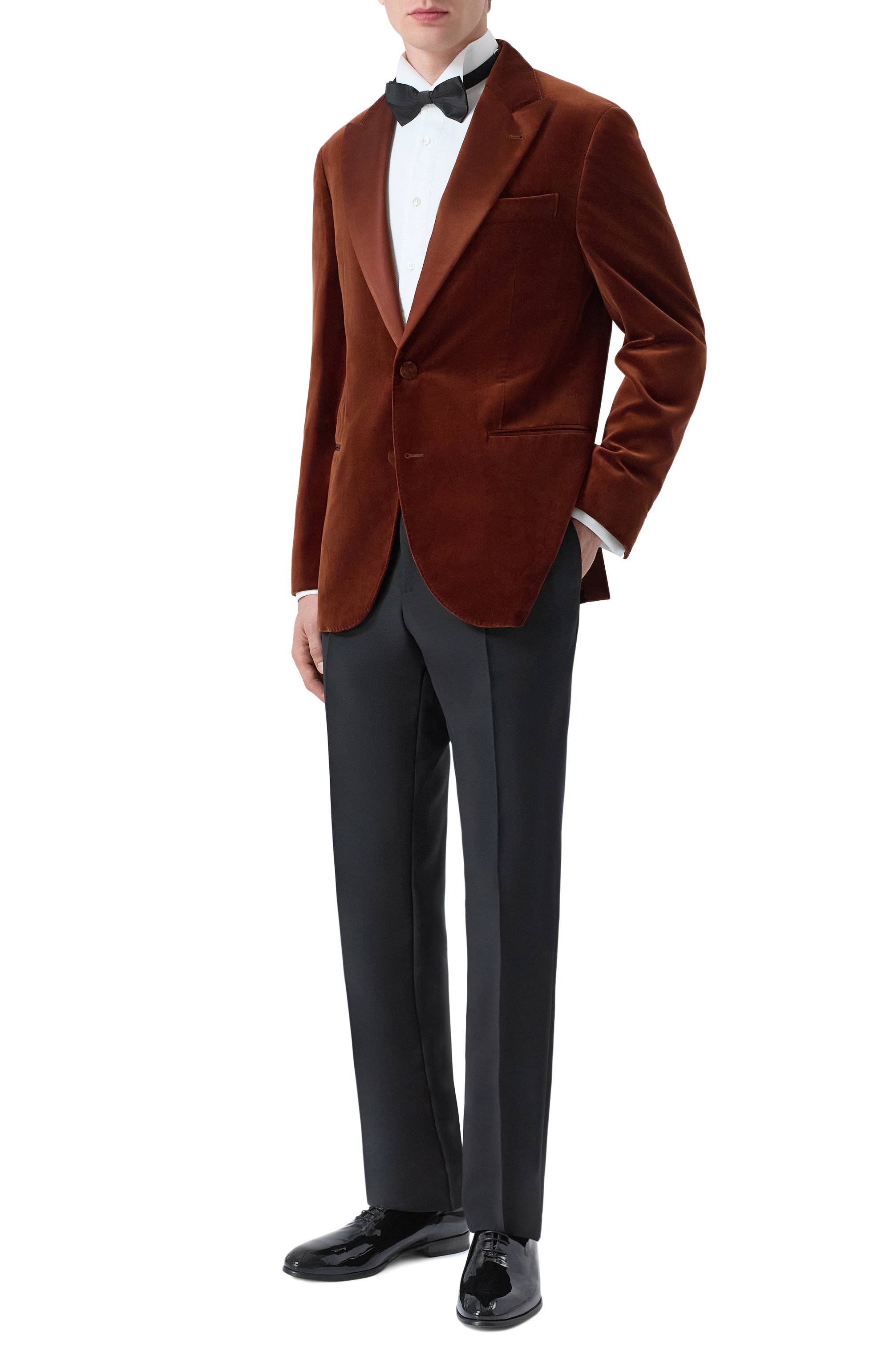 Бархатный пиджак BRUNELLO CUCINELLI, арт. MV420GS03, фото 2