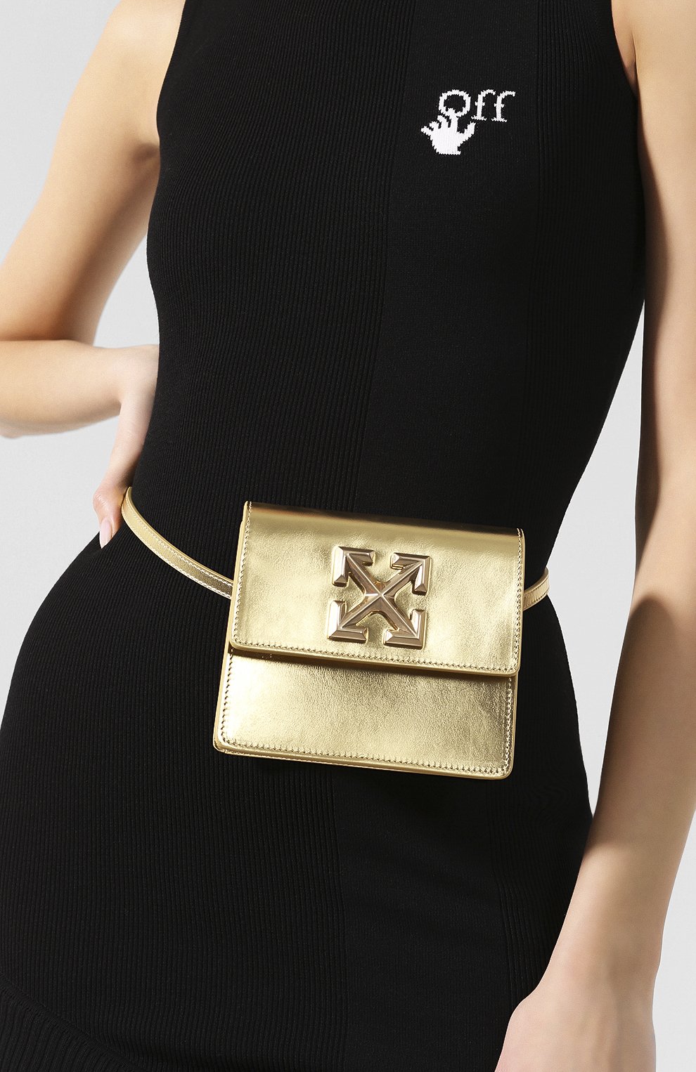 Поясная сумка 0.7 jitney OFF-WHITE, арт. 0WNA093S20LEA0047600, фото 2