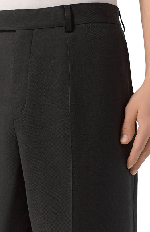 Шорты из вискозы и лиоцелла 12 STOREEZ 137933 Чёрный  137933 Фото 5