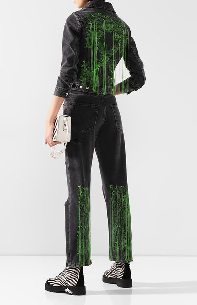 Джинсы с потертостями OFF-WHITE, арт. 0WYA012F197740647540, фото 2