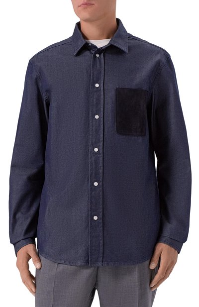 Джинсовая рубашка ZILLI, арт. JPSB22M013950003N/68, фото 3