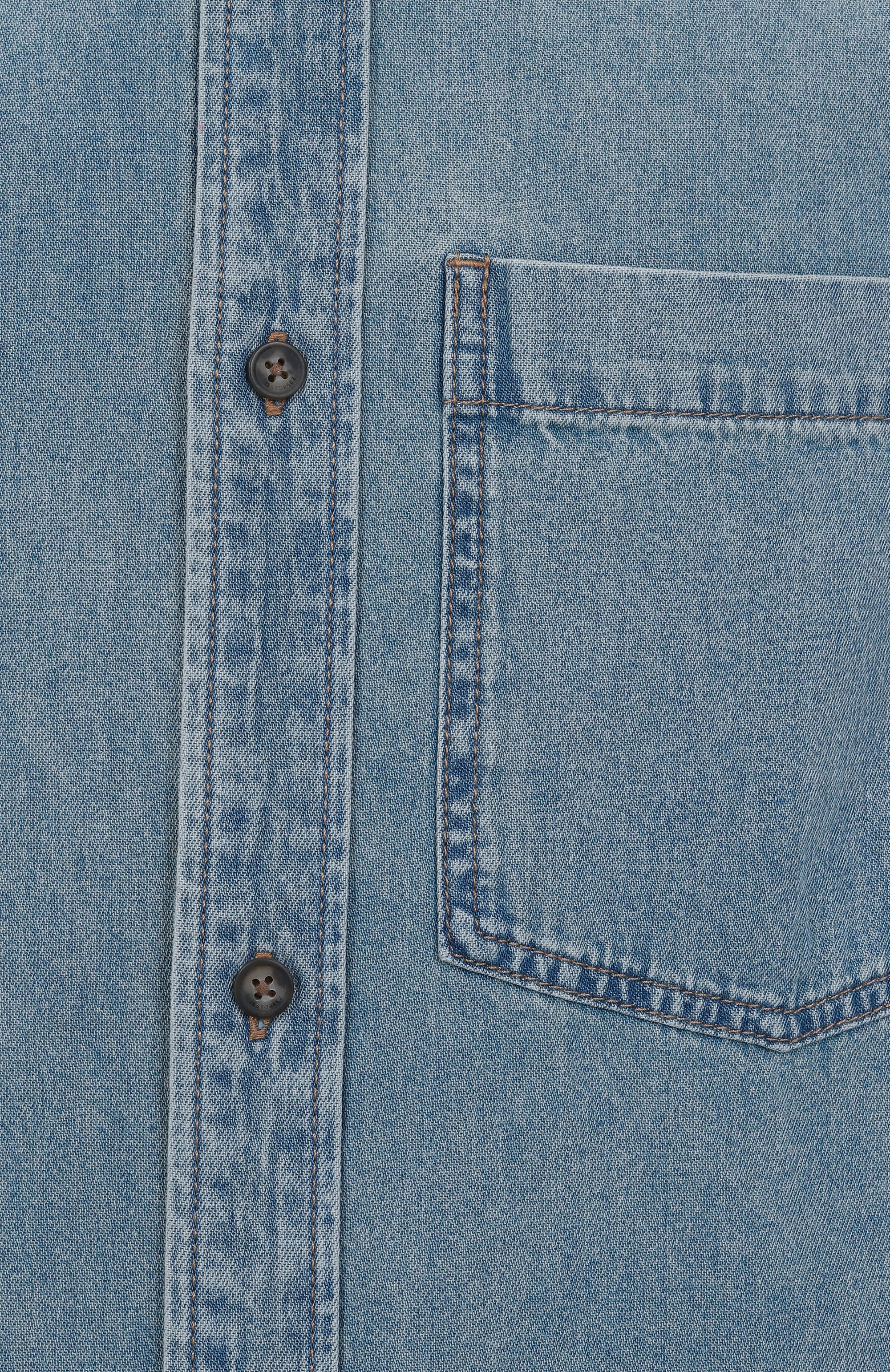 Джинсовая рубашка 12 STOREEZ, арт. 131321, фото 6