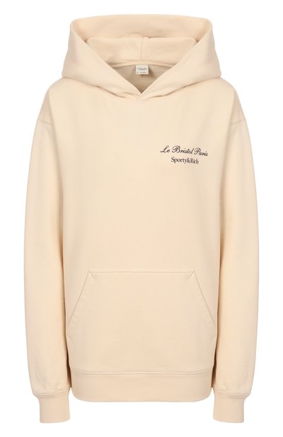 Женский хлопковое худи sporty &amp; rich x le bristol SPORTY AND RICH, арт. ST070517619CR01