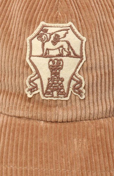 Вельветовая бейсболка BRUNELLO CUCINELLI бежевого цвета по цене 33100 руб., арт. BE233W307B, фото 3 Вельветовая бейсболка BRUNELLO CUCINELLI, арт. BE233W307B, фото 3