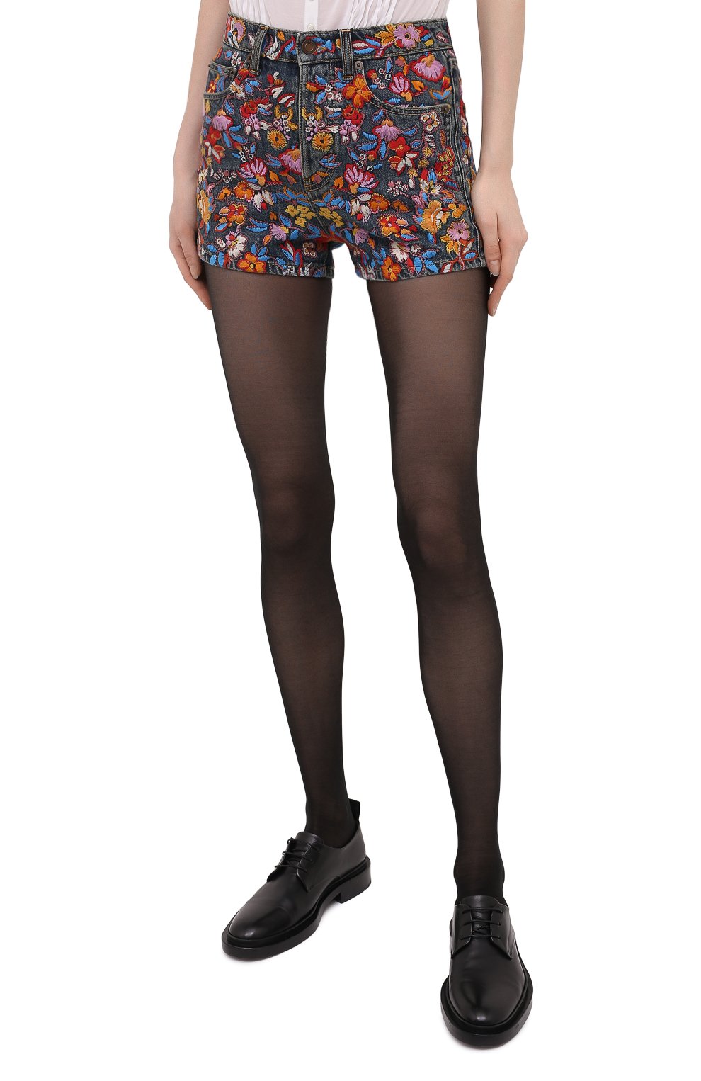 Джинсовые шорты SAINT LAURENT, арт. 649941/YC868, фото 3