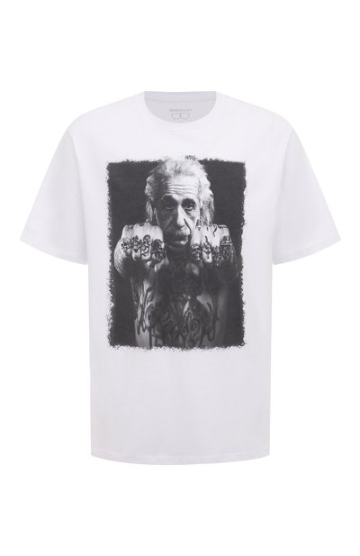 Мужская хлопковая футболка BISIBIGLIO, арт. TATSKULL EISTEIN/2212 RIF (C0TT0NE PESANTE)