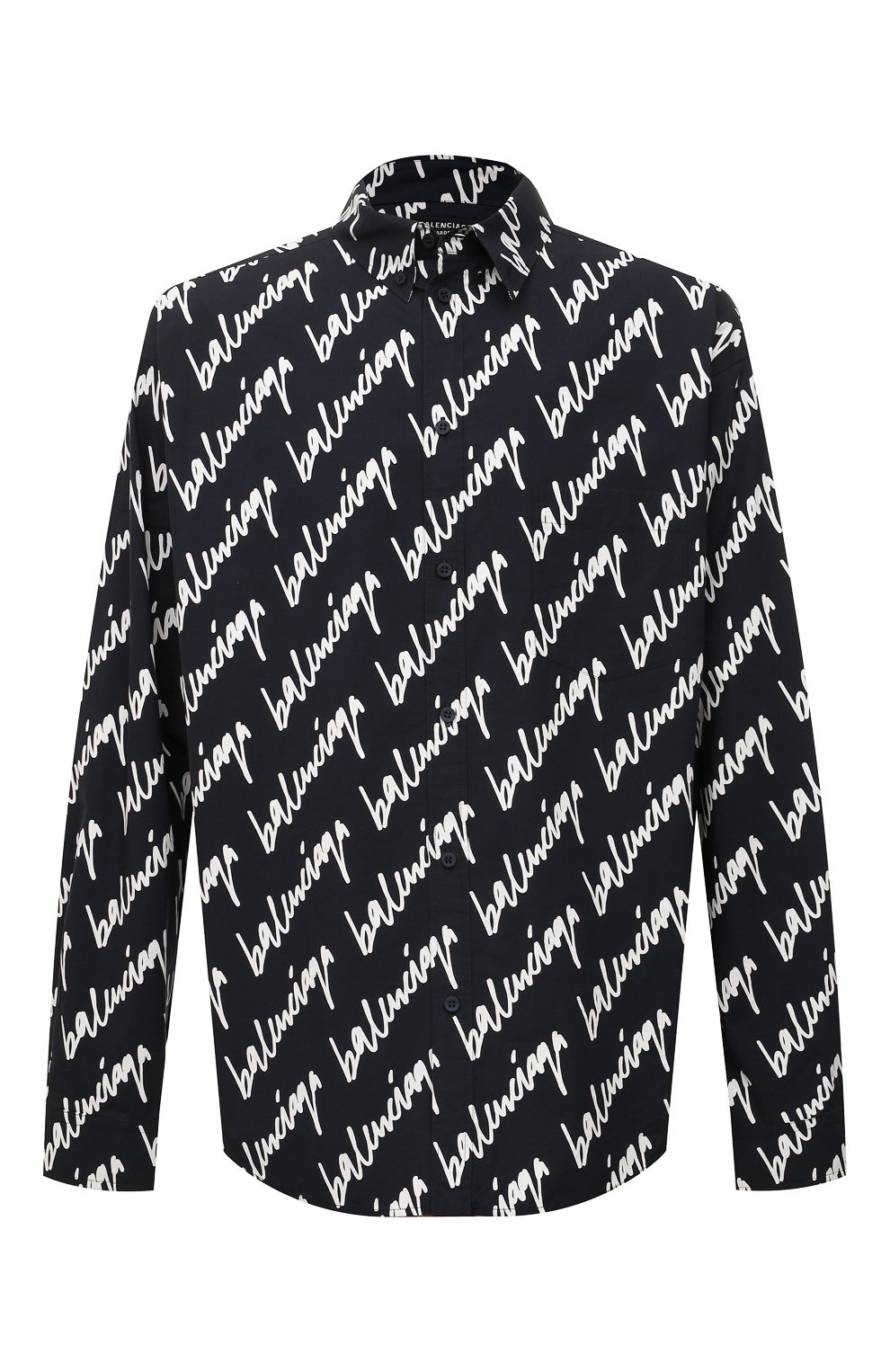 Хлопковая рубашка BALENCIAGA, арт. 662983/TLLJ4, фото 1
