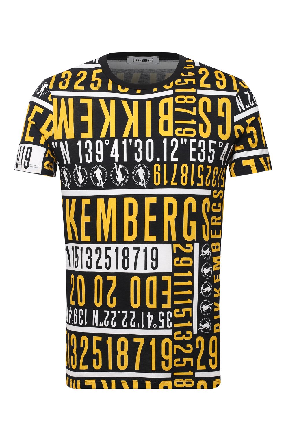 Хлопковая футболка DIRK BIKKEMBERGS, арт. VBKB04903, фото 1