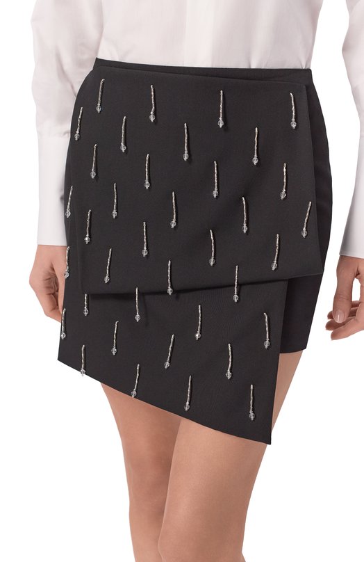 Шерстяная юбка Armarium ARMFWSK21/WE01 Чёрный  ARMFWSK21/WE01 Фото 5