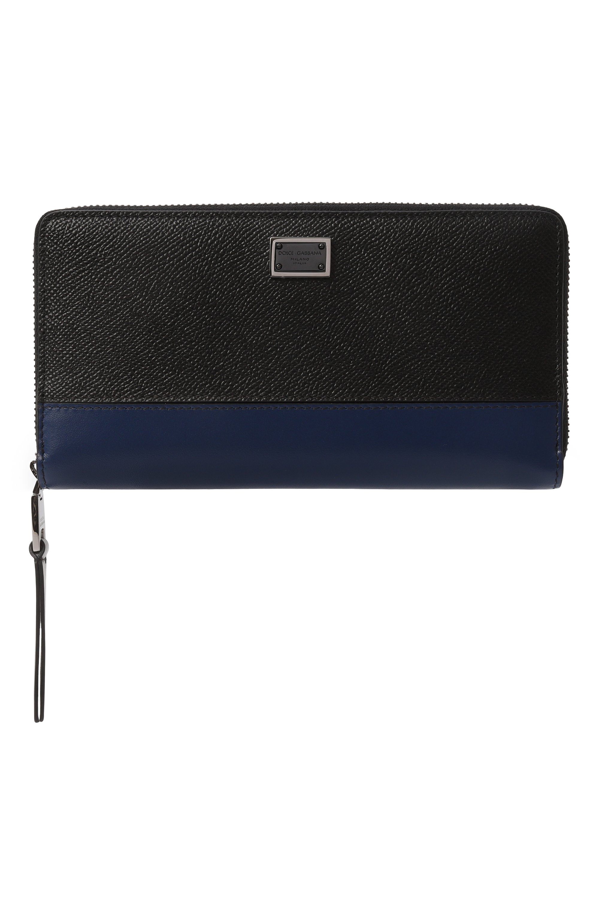 Кожаное портмоне DOLCE & GABBANA черного цвета по цене 75450 руб., арт. BP1672/A6N72, фото 1 Кожаное портмоне DOLCE & GABBANA, арт. BP1672/A6N72, фото 1