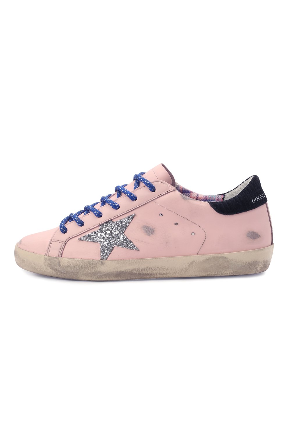 Кожаные кеды superstar GOLDEN GOOSE DELUXE BRAND, арт. GWF00101.F001895, фото 3