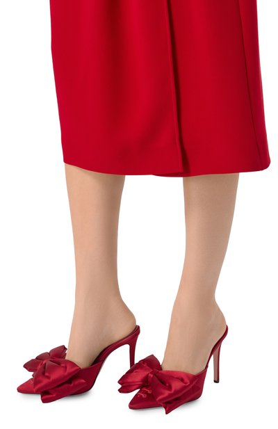 Женские текстильные мюли yolande 105 VALENTINO, арт. 8W2S0NI6/UBN