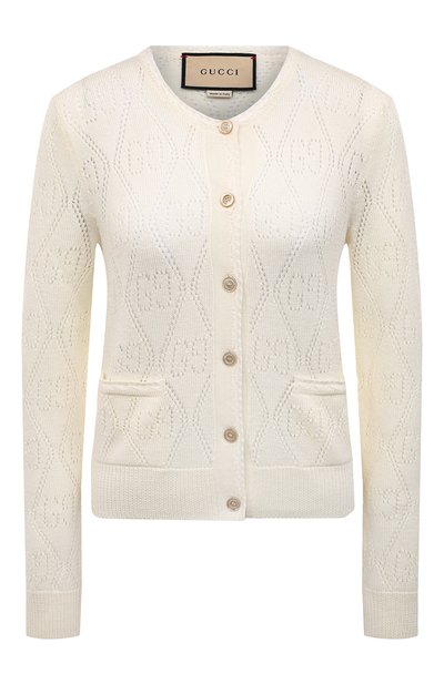 Женский шерстяной кардиган GUCCI, арт. 642117 XKBL7