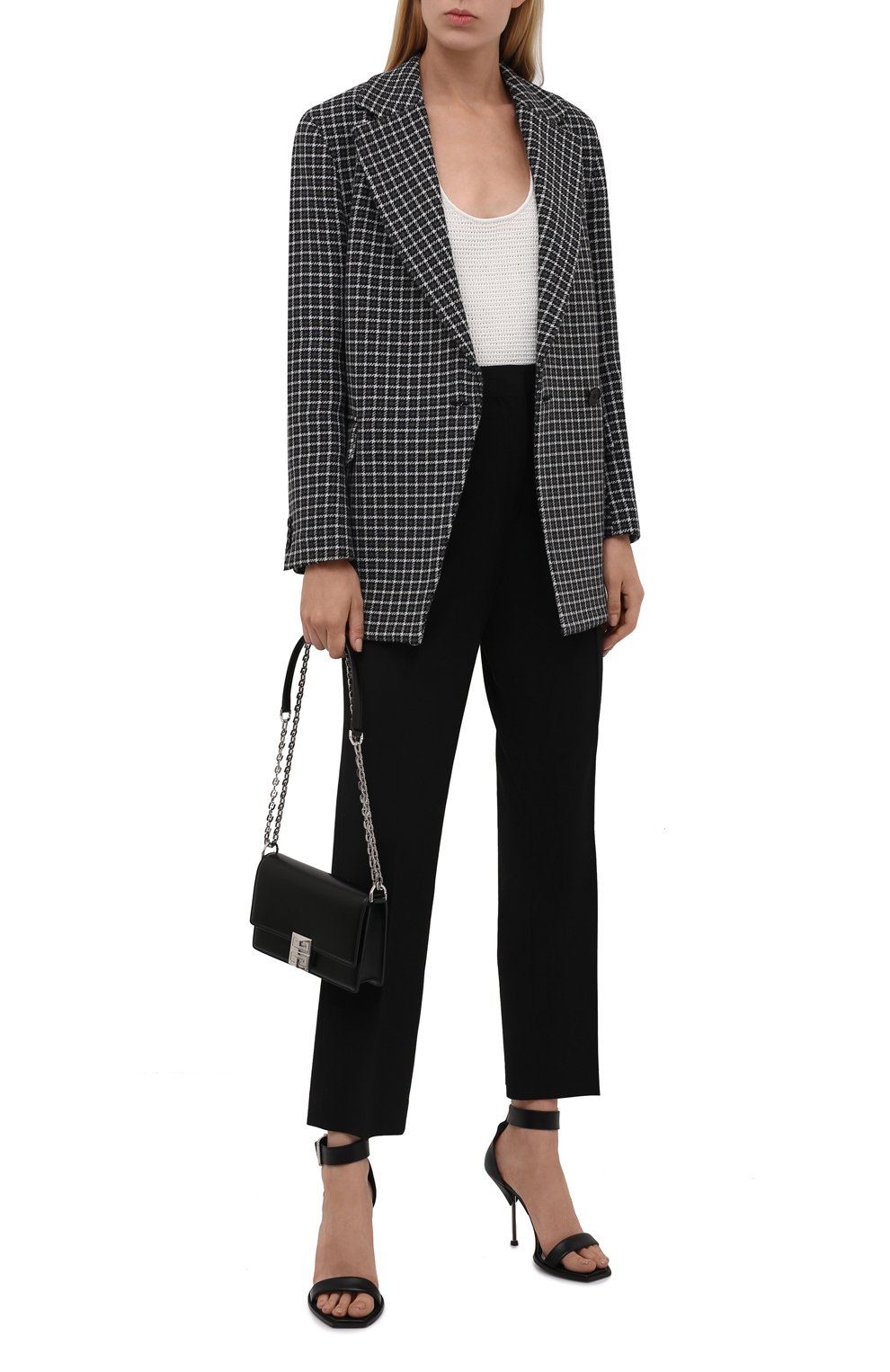Брюки из вискозы и шерсти MSGM, арт. 3141MDP13 217605, фото 2