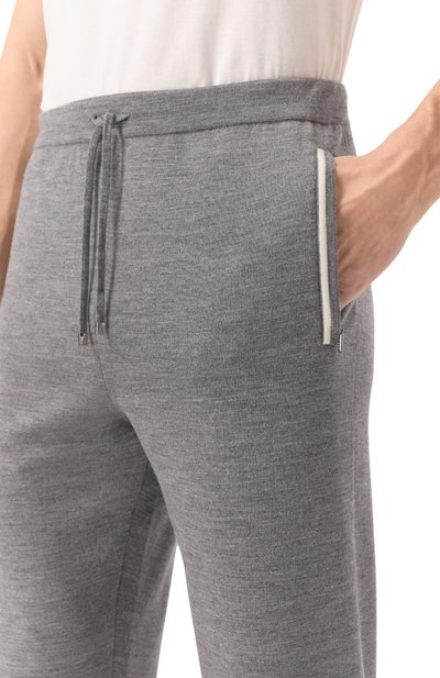 Брюки из шерсти и шелка ZILLI, арт. JSP011M0240VZDTB0/68, фото 5