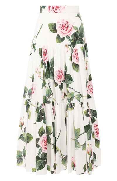 Женская хлопковая юбка DOLCE & GABBANA, арт. F4A8QT/HS5FZ