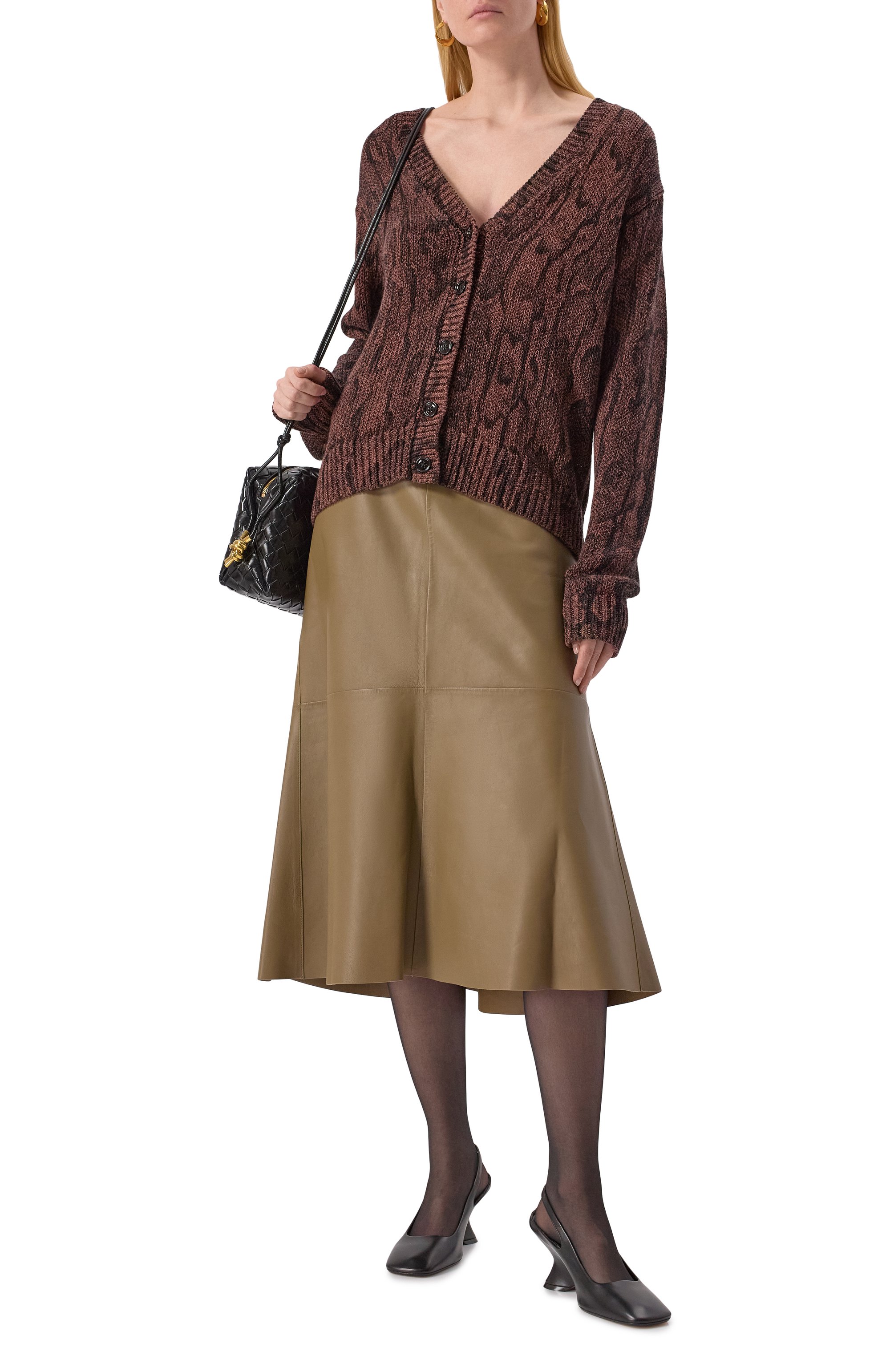 Кардиган из вискозы и хлопка DRIES VAN NOTEN, арт. 251-011225-1714, фото 2