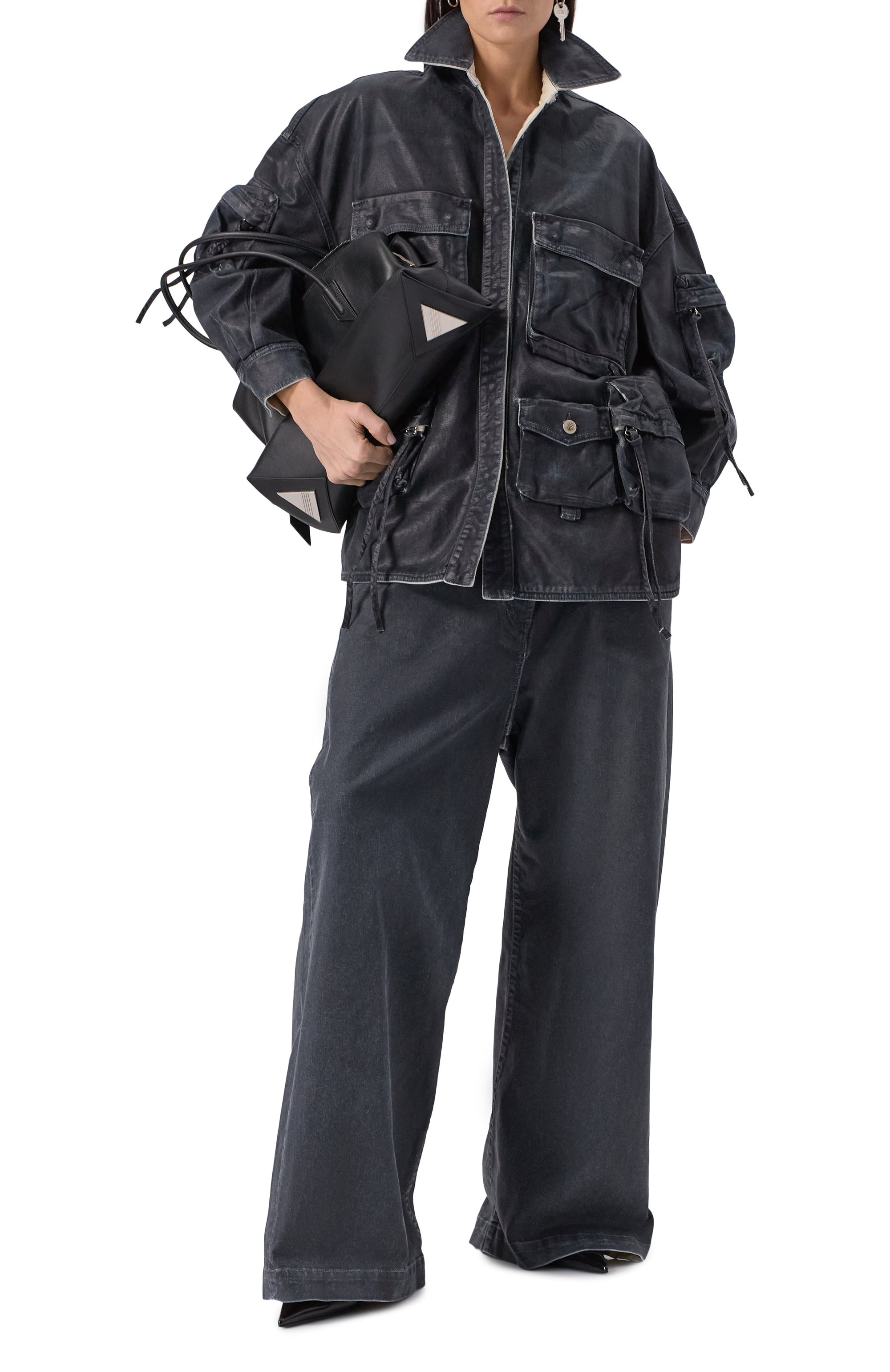 Джинсовая куртка THE ATTICO, арт. 250WCB00048/DDD100AA, фото 2