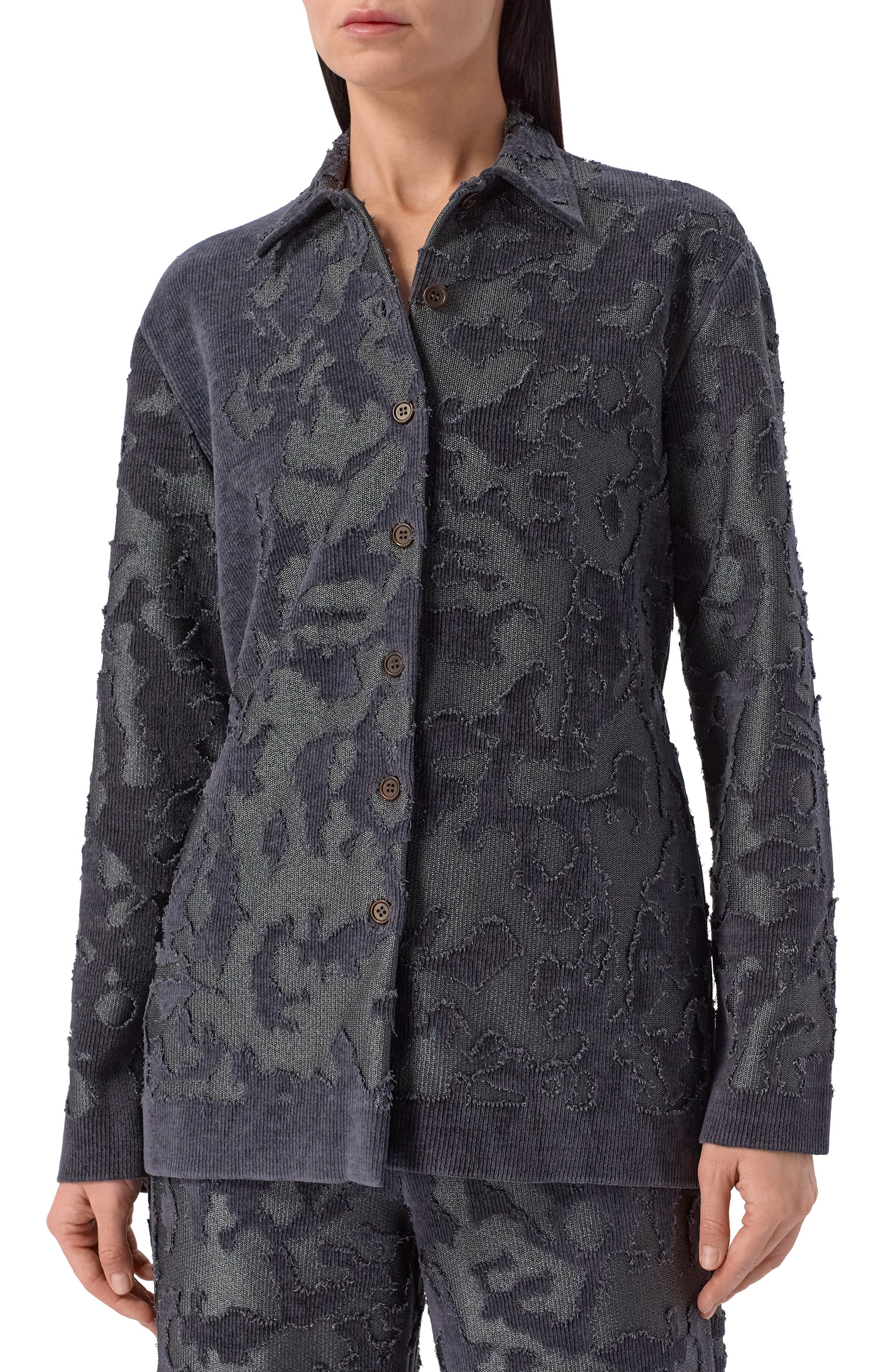 Шелковая рубашка GIORGIO ARMANI, арт. GW002431/AF19837, фото 3