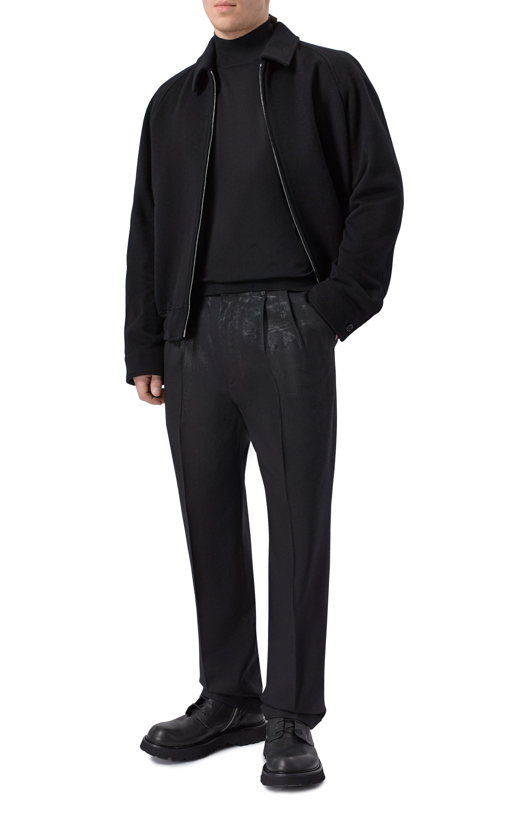 Шерстяные брюки MAISON MARGIELA, арт. S50KA0702/M35745, фото 2