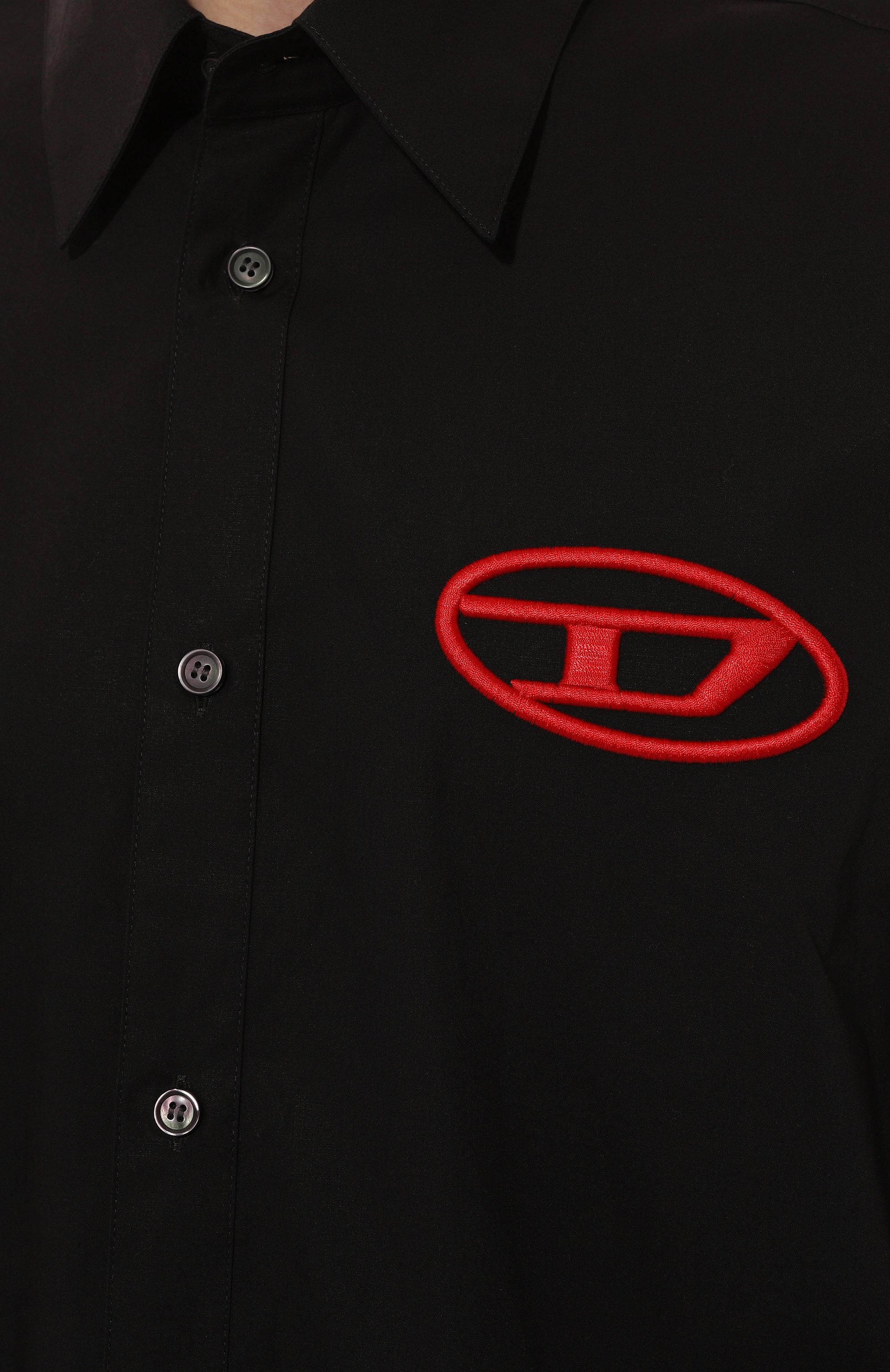 Хлопковая рубашка DIESEL, арт. A14634/0PCAL, фото 5