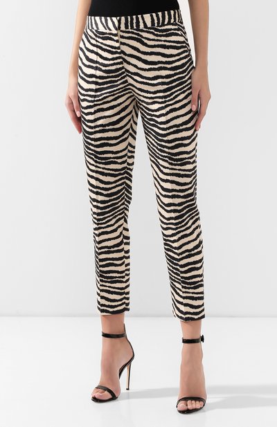 Брюки с принтом BY MALENE BIRGER, арт. Q67018004/SANTSI, фото 3