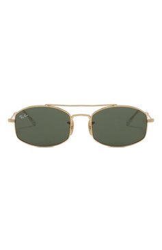 Женские солнцезащитные очки RAY-BAN зеленого цвета, арт. 3719-001/31 | Фото 4 (Региональные ограничения белый список (Axapta Mercury): Не проставлено; Нос: Не проставлено; Кросс-КТ: С/з-унисекс; Тип очков: С/з; Материал: Металл; Очки форма: Прямоугольные; Оптика Гендер: оптика-унисекс)