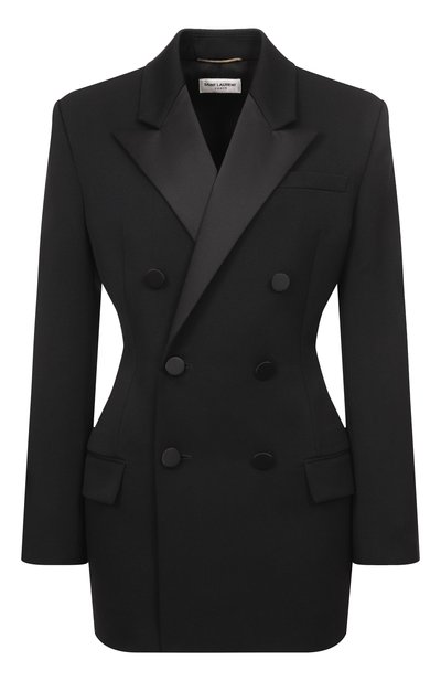 Женский шерстяной жакет SAINT LAURENT, арт. 796879/Y7E63