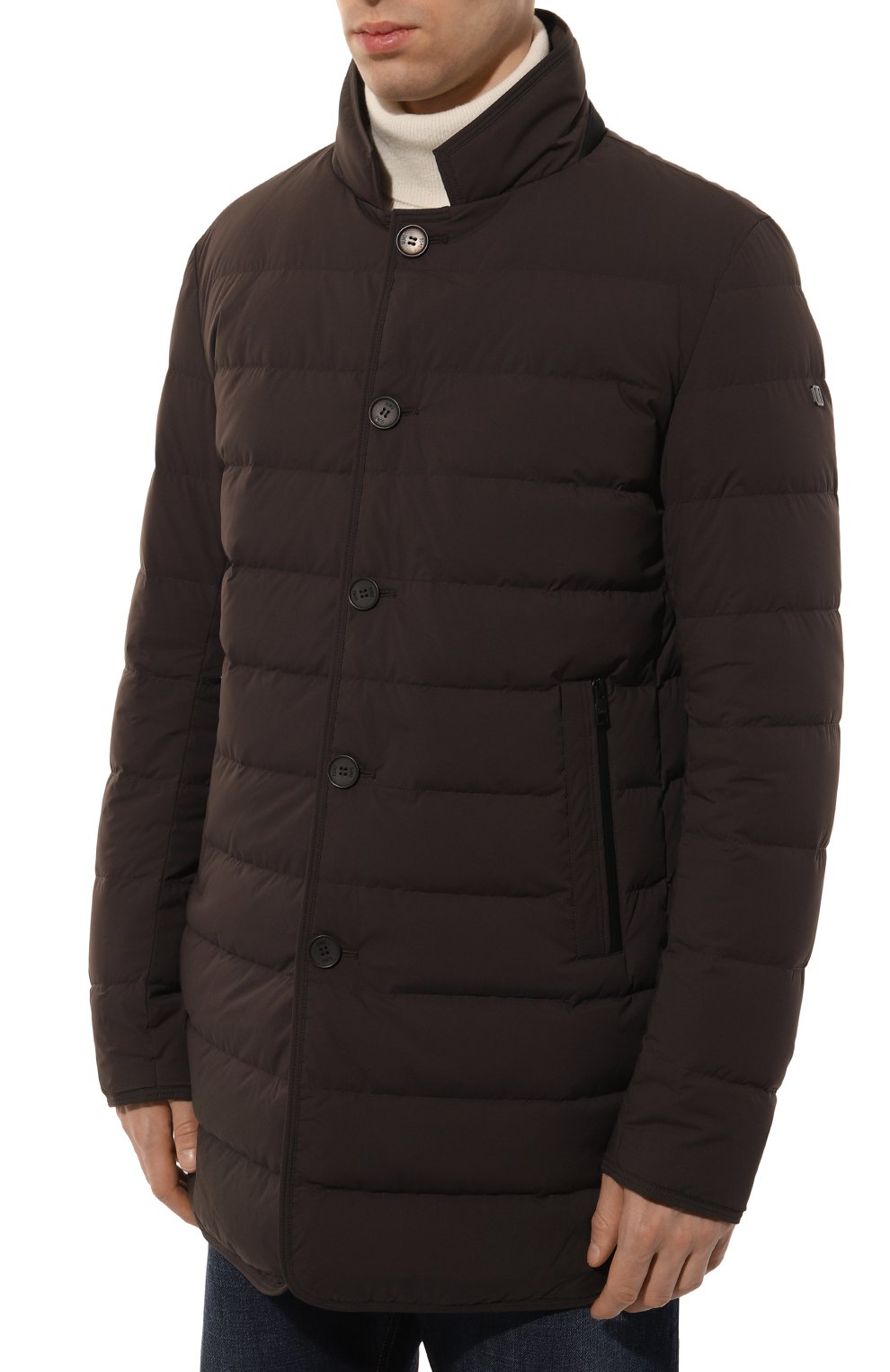 Пуховая куртка DUNO коричневого цвета по цене 73700 руб., арт. L0FT/LIC0SA, фото 3 Пуховая куртка DUNO, арт. L0FT/LIC0SA, фото 3