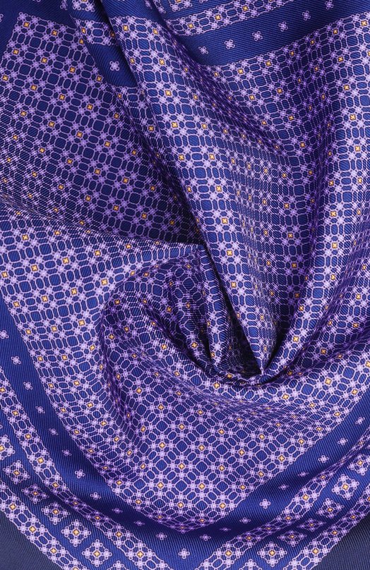 Шелковый комплект из галстука и платка Stefano Ricci DH/59101 Фиолетовый  DH/59101 Фото 6