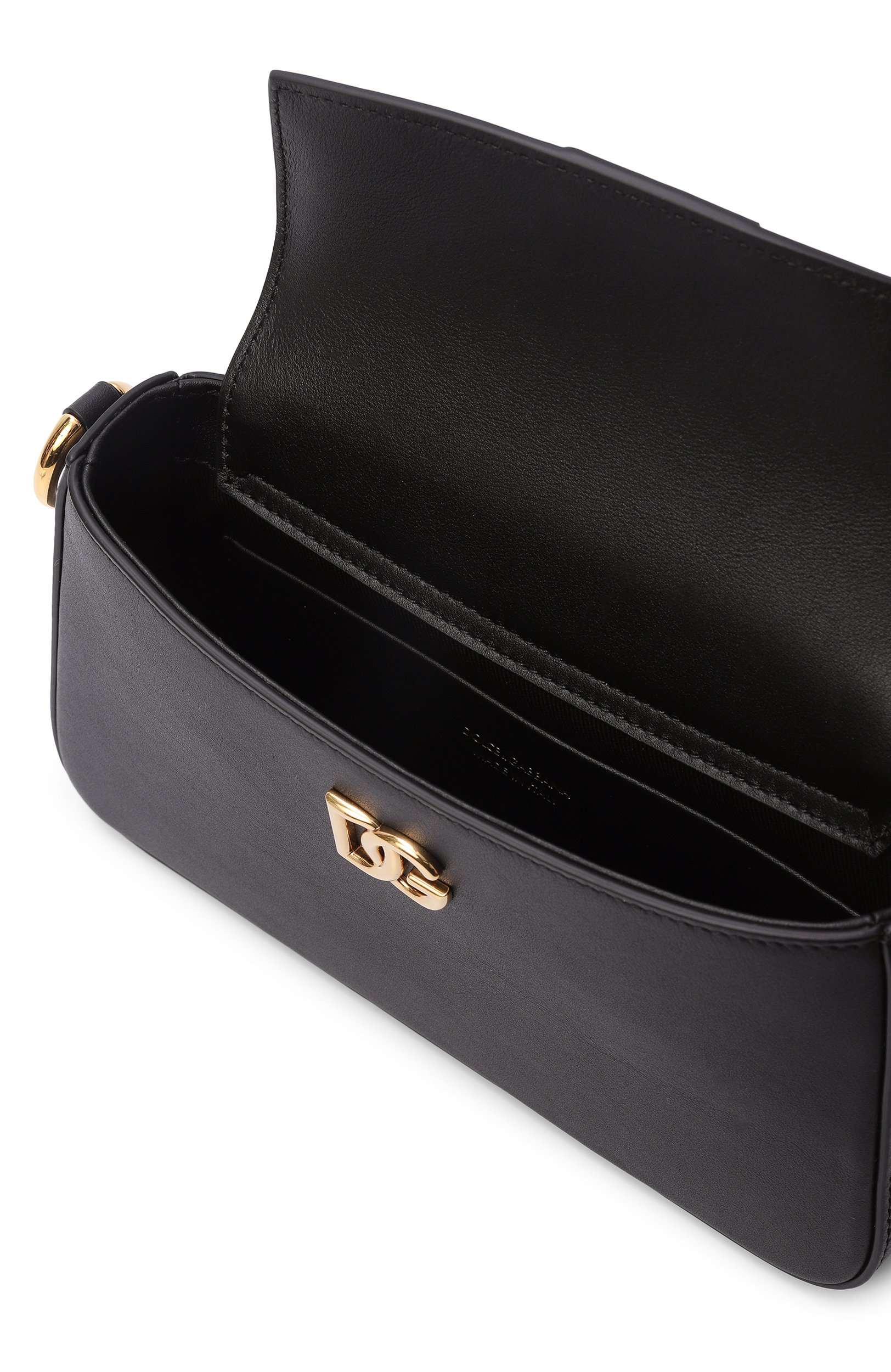 Сумка DOLCE & GABBANA черного цвета по цене 98450 руб., арт. BI3466/A3P00, фото 5 Сумка DOLCE & GABBANA, арт. BI3466/A3P00, фото 5