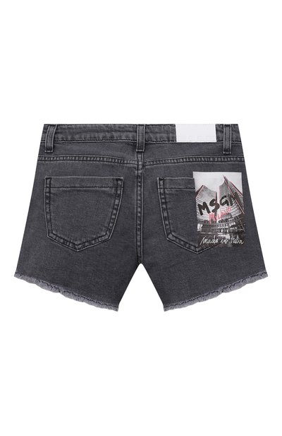 Джинсовые шорты MSGM KIDS, арт. MS026813, фото 2