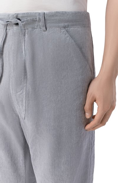 Брюки изо льна и хлопка HANNES ROETHER, арт. BA21LLAK.6073, фото 5