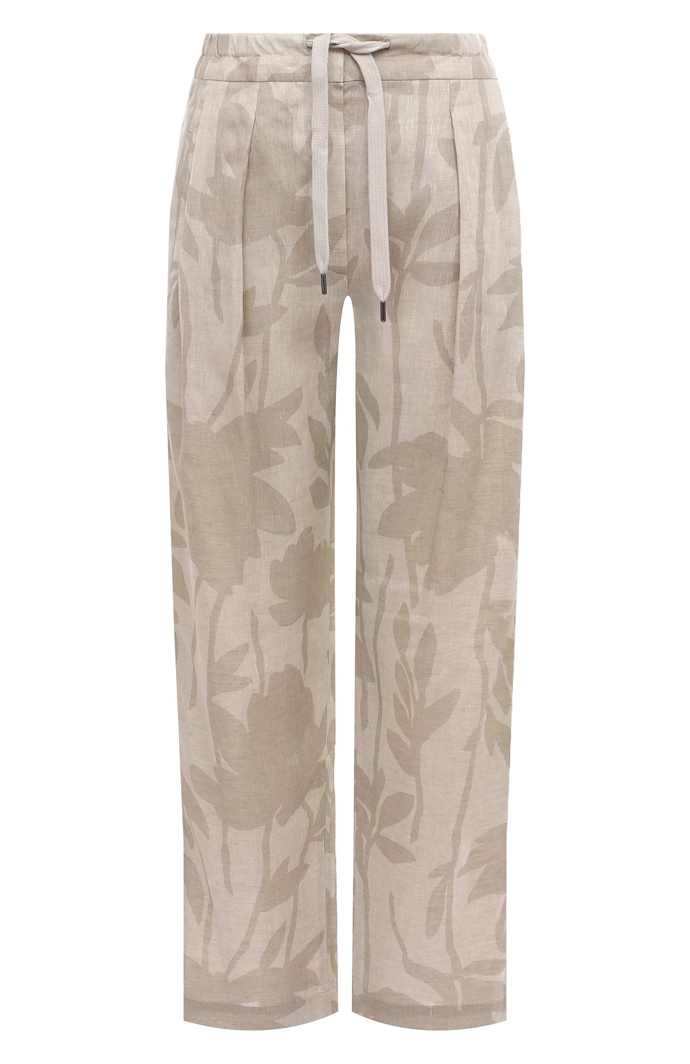 Льняные брюки BRUNELLO CUCINELLI, арт. MB650P8597, фото 1