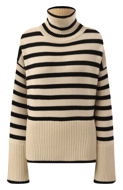 Женский свитер из шерсти и хлопка TOTEME, арт. 212-562-758