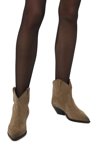 Замшевые ботильоны dewina ISABEL MARANT бежевого цвета по цене 55600 руб., арт. 23P/B00002FA-A1A03S, фото 3 Замшевые ботильоны dewina ISABEL MARANT, арт. 23P/B00002FA-A1A03S, фото 3