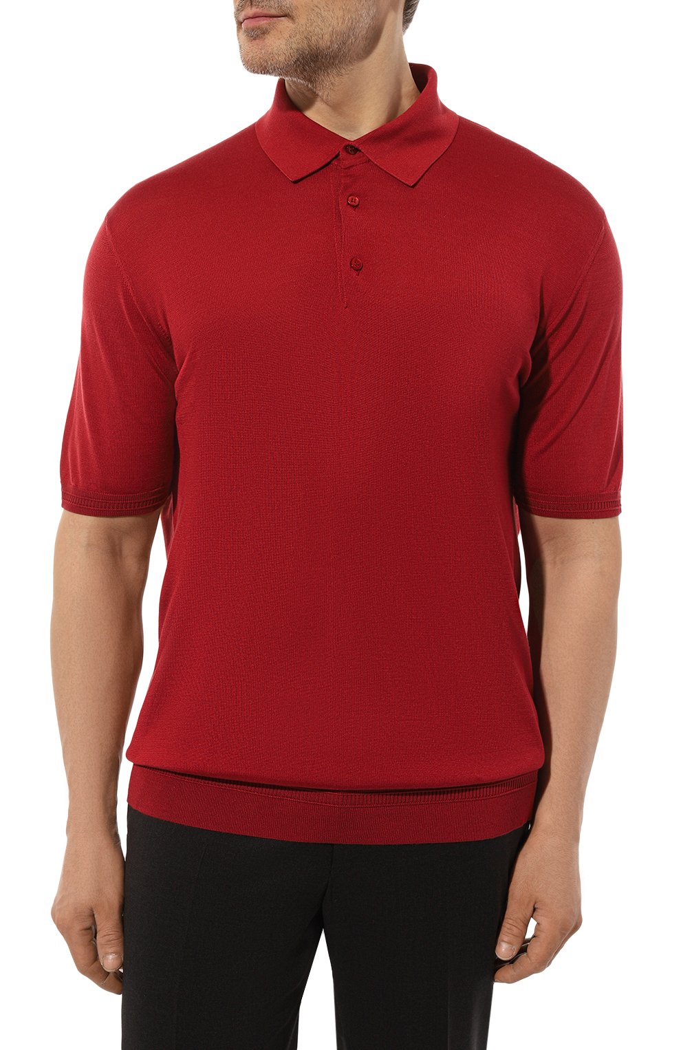 Шелковое поло STEFANO RICCI, арт. K616215P13/F24101, фото 3