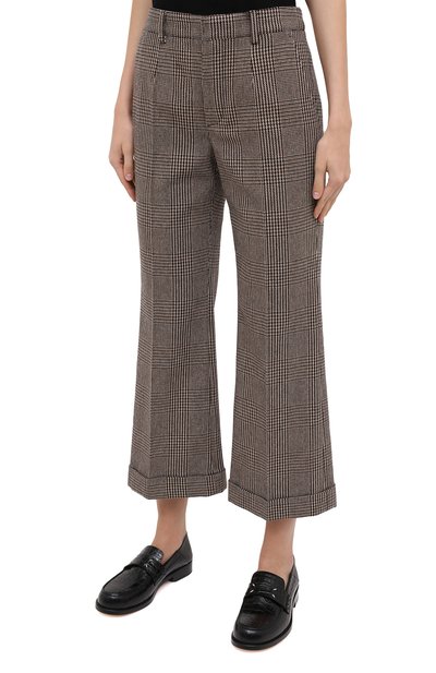 Шерстяные брюки SAINT LAURENT, арт. 635947/Y5B64, фото 4