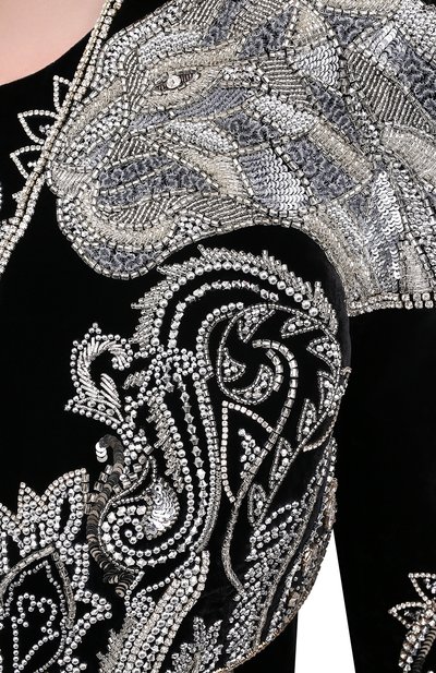 Жакет из вискозы и шелка BALMAIN, арт. UF17751/A066, фото 5
