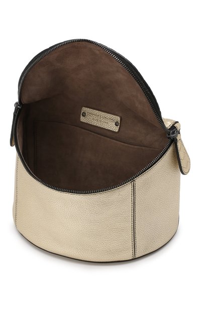 Сумка из кожи BOTTEGA VENETA золотого цвета по цене 133500 руб., арт. 542338/VBNF1, фото 4 Сумка из кожи BOTTEGA VENETA, арт. 542338/VBNF1, фото 4