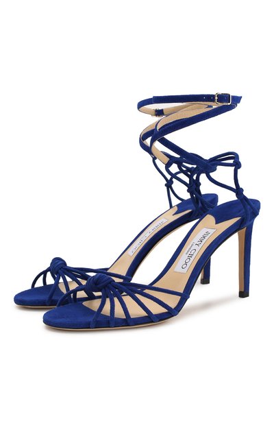 Замшевые босоножки lovella 85 JIMMY CHOO, арт. L0VELLA 85/SUE, фото 1