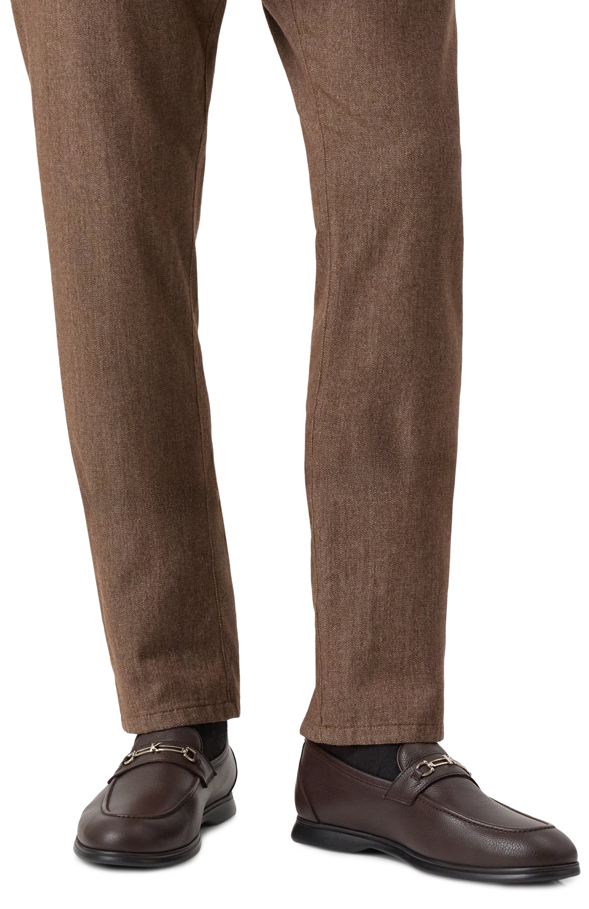 Кожаные лоферы KITON, арт. USSA316N0109808, фото 3