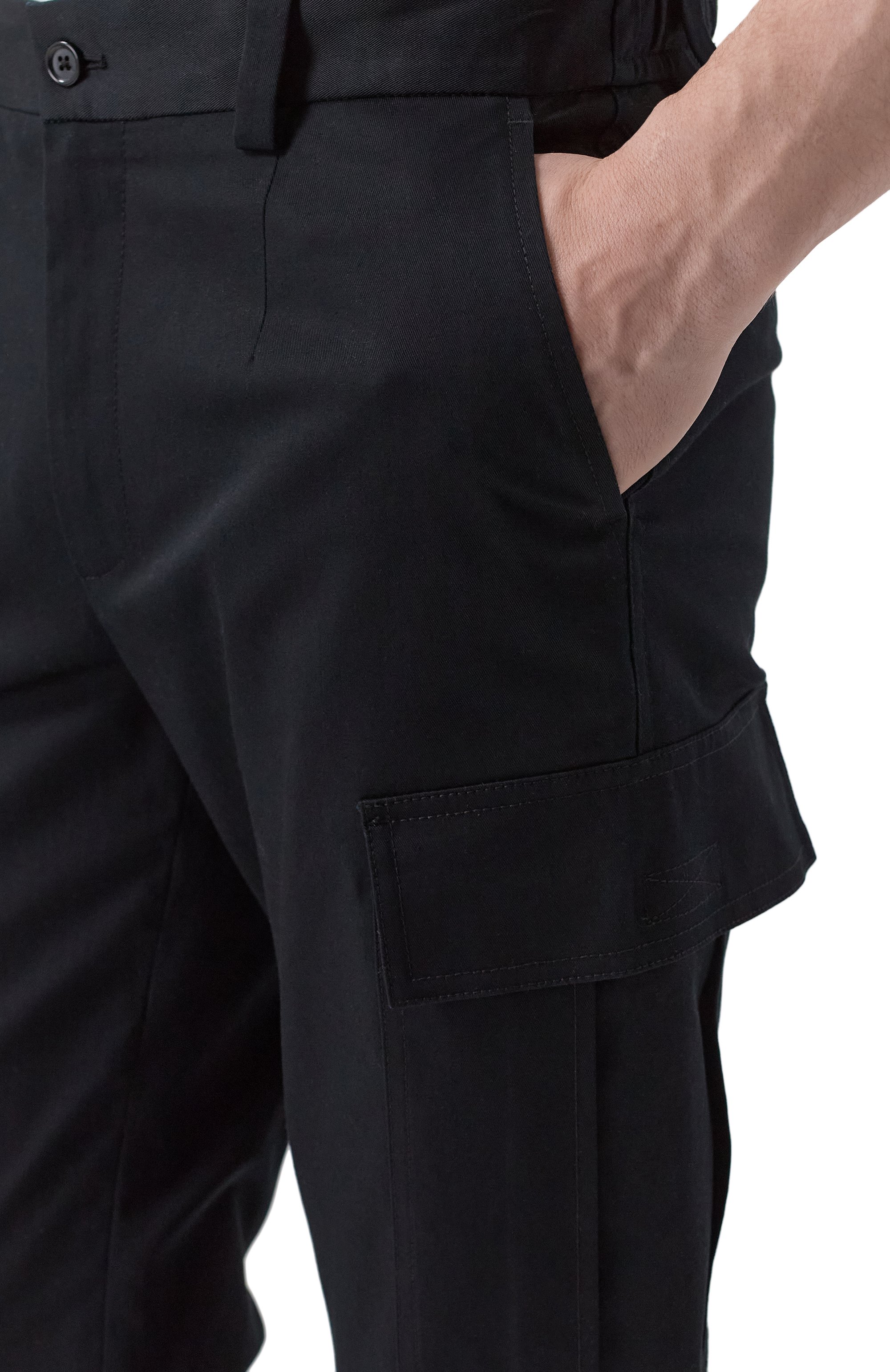 Хлопковые брюки-карго DOLCE & GABBANA, арт. GP0Y1T/FUFL3, фото 5