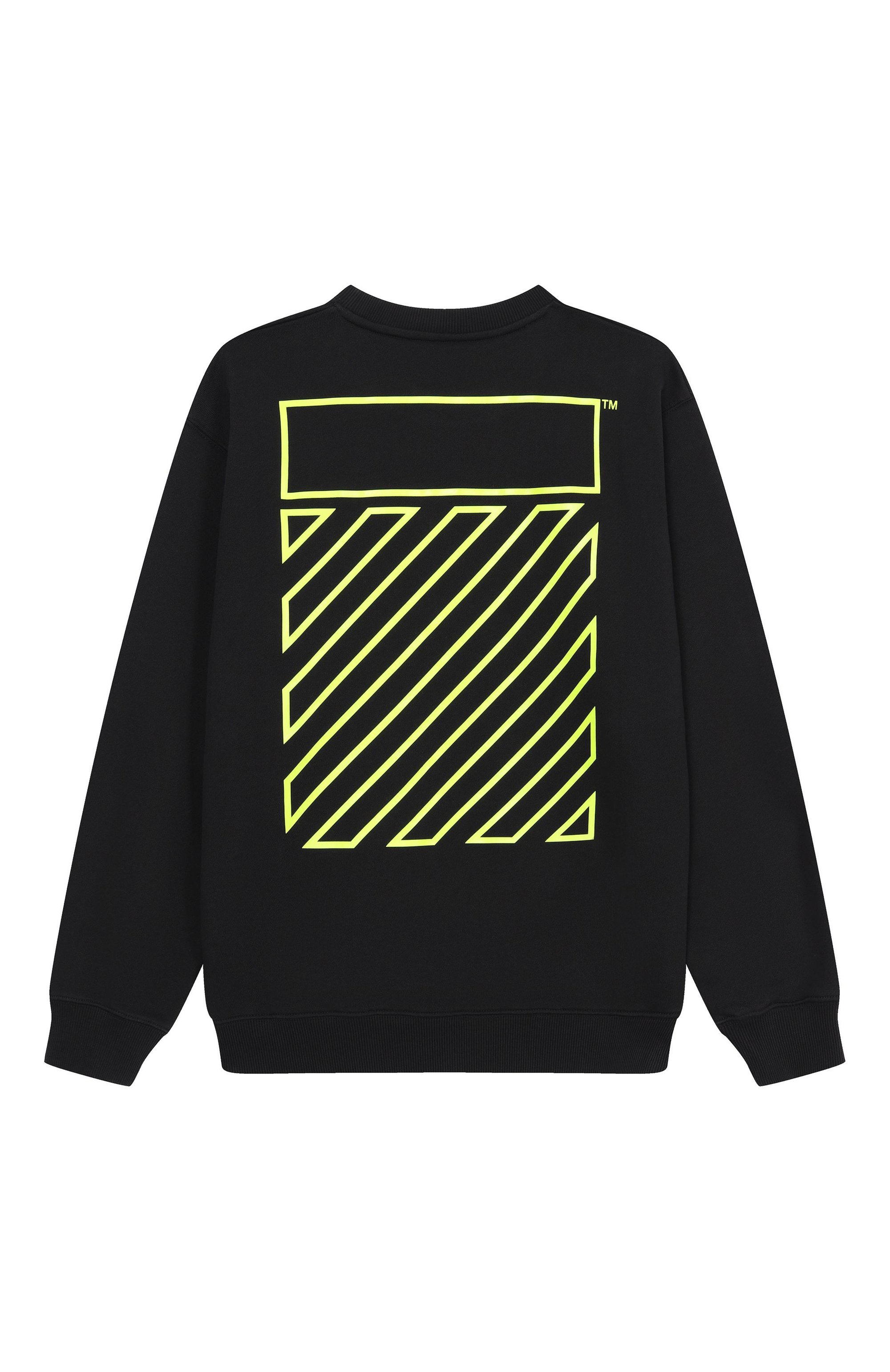 Хлопковый свитшот OFF-WHITE, арт. 0BBA001S26FLE003, фото 2