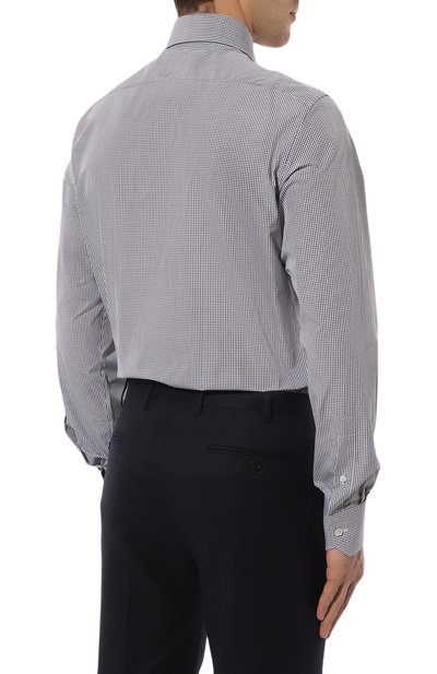 Хлопковая сорочка ZEGNA, арт. 601045A6/9MS0BA, фото 5