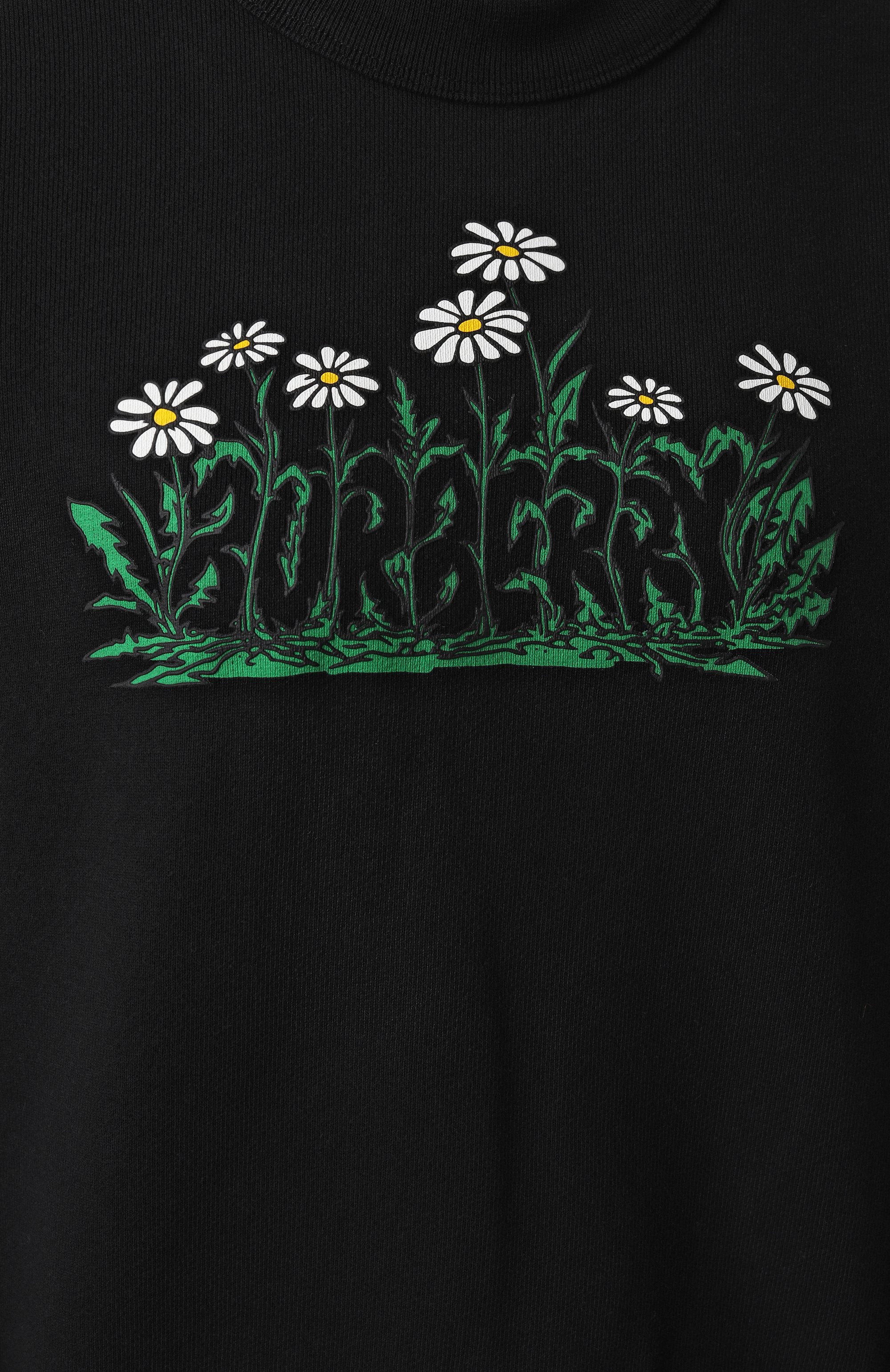 Хлопковый свитшот BURBERRY черного цвета по цене 99500 руб., арт. 8104900, фото 6 Хлопковый свитшот BURBERRY, арт. 8104900, фото 6