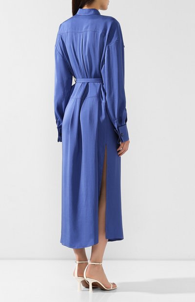Платье из смеси вискозы и шелка JACQUEMUS, арт. 193DR07/18370, фото 4