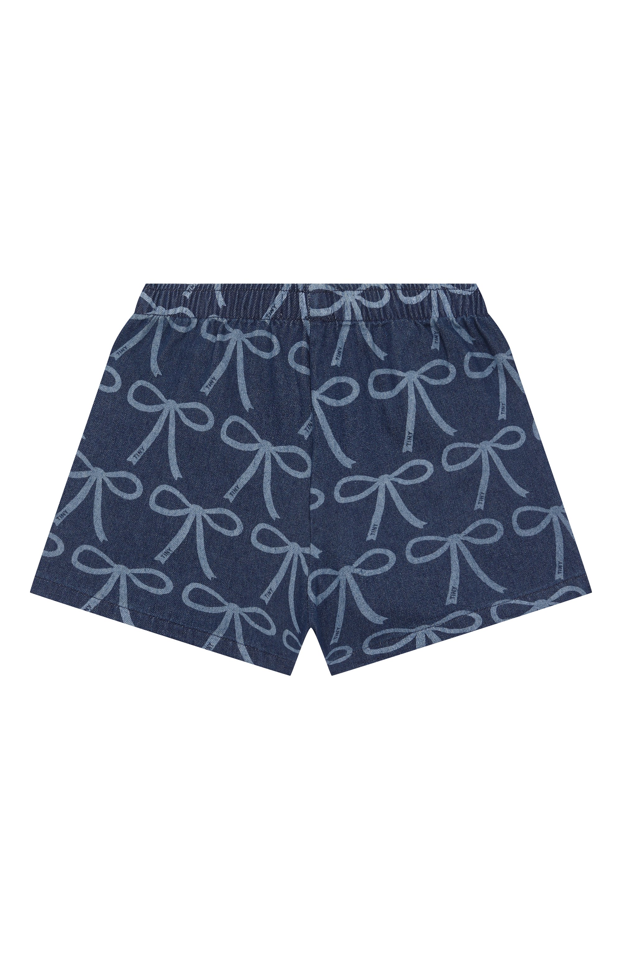 Джинсовые шорты TINYCOTTONS темно-синего цвета по цене 15080 руб., арт. SS25-234, фото 2 Джинсовые шорты TINYCOTTONS, арт. SS25-234, фото 2