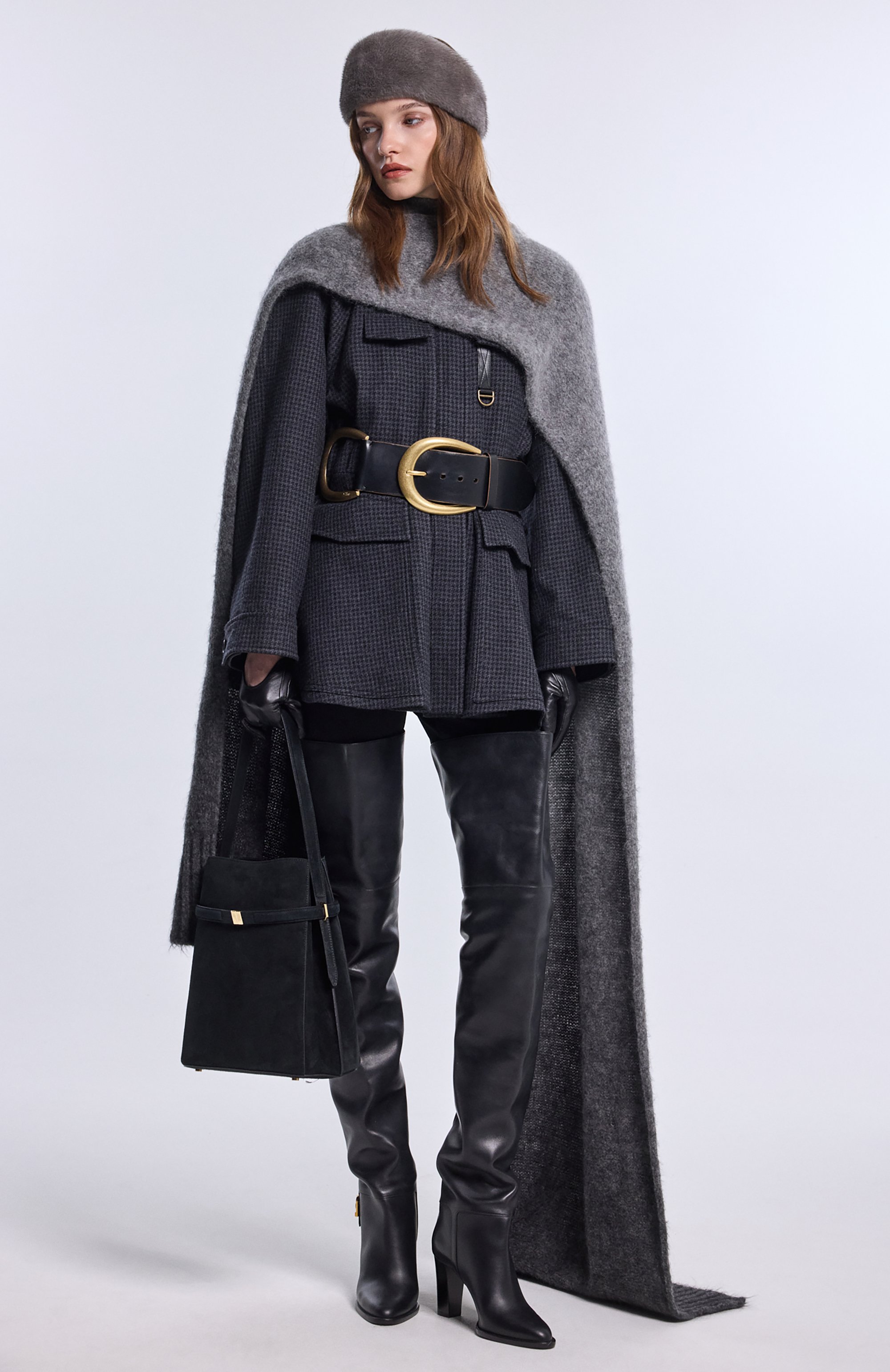 Сумка belted bucket TOTEME, арт. 253-WAL0048-LE0004, фото 8